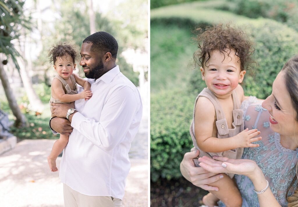 lifestyle family photography session at the Four Arts Palm Beach